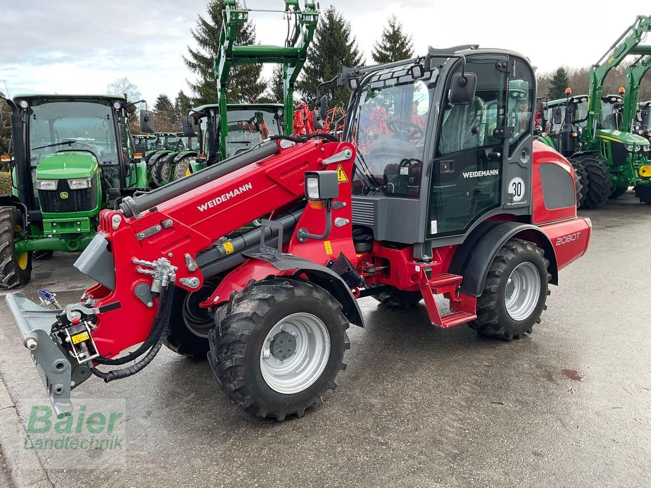 Teleradlader του τύπου Weidemann  2080T, Gebrauchtmaschine σε OBERNDORF-HOCHMOESSINGEN (Φωτογραφία 1)