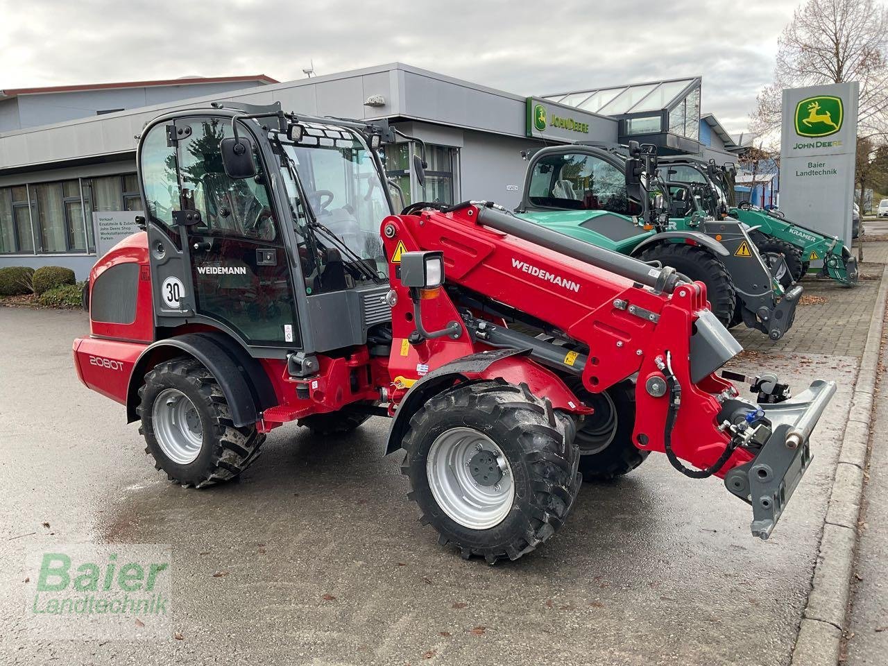 Teleradlader του τύπου Weidemann  2080T, Gebrauchtmaschine σε OBERNDORF-HOCHMOESSINGEN (Φωτογραφία 2)