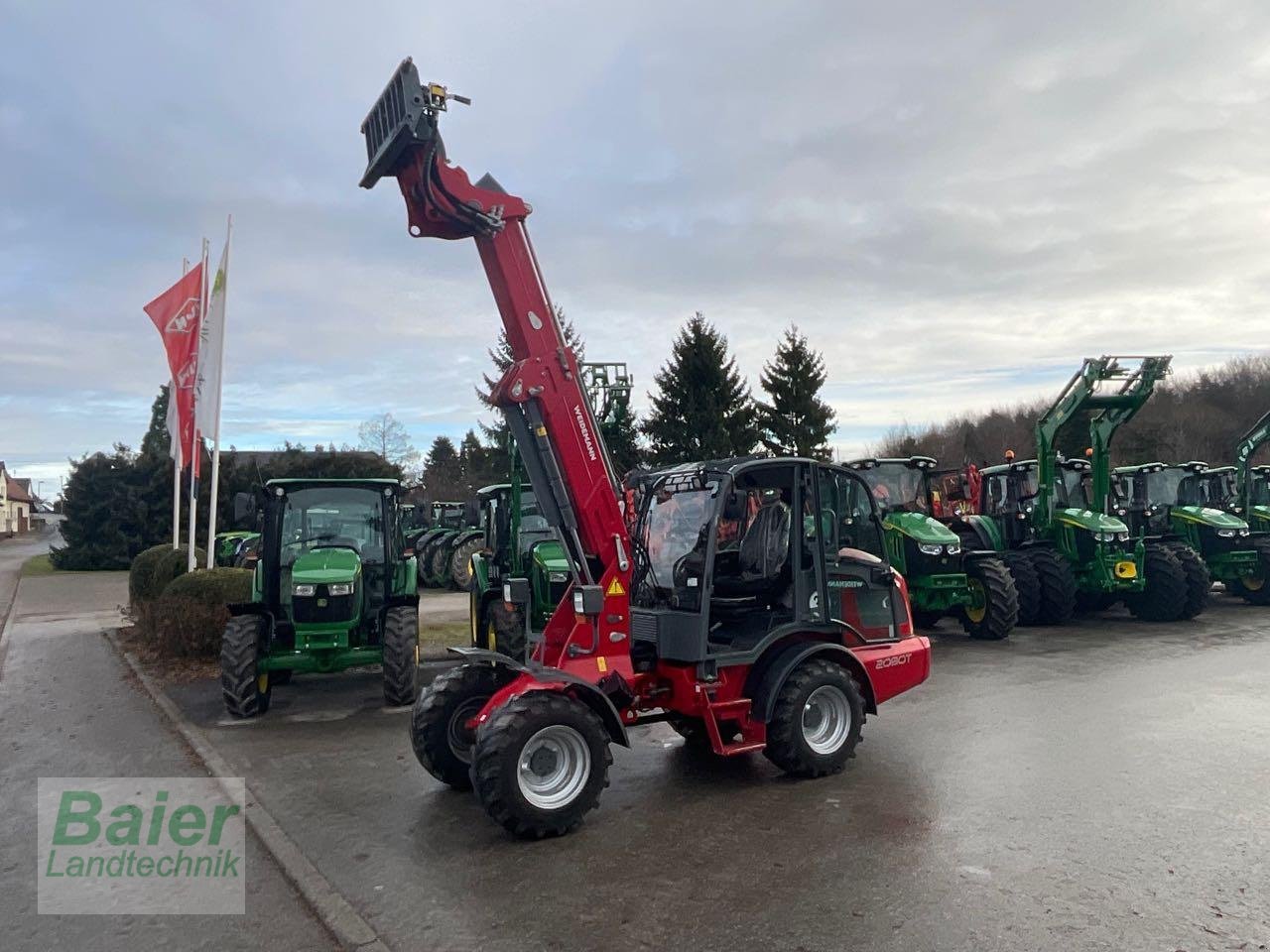 Teleradlader του τύπου Weidemann  2080T, Gebrauchtmaschine σε OBERNDORF-HOCHMOESSINGEN (Φωτογραφία 3)