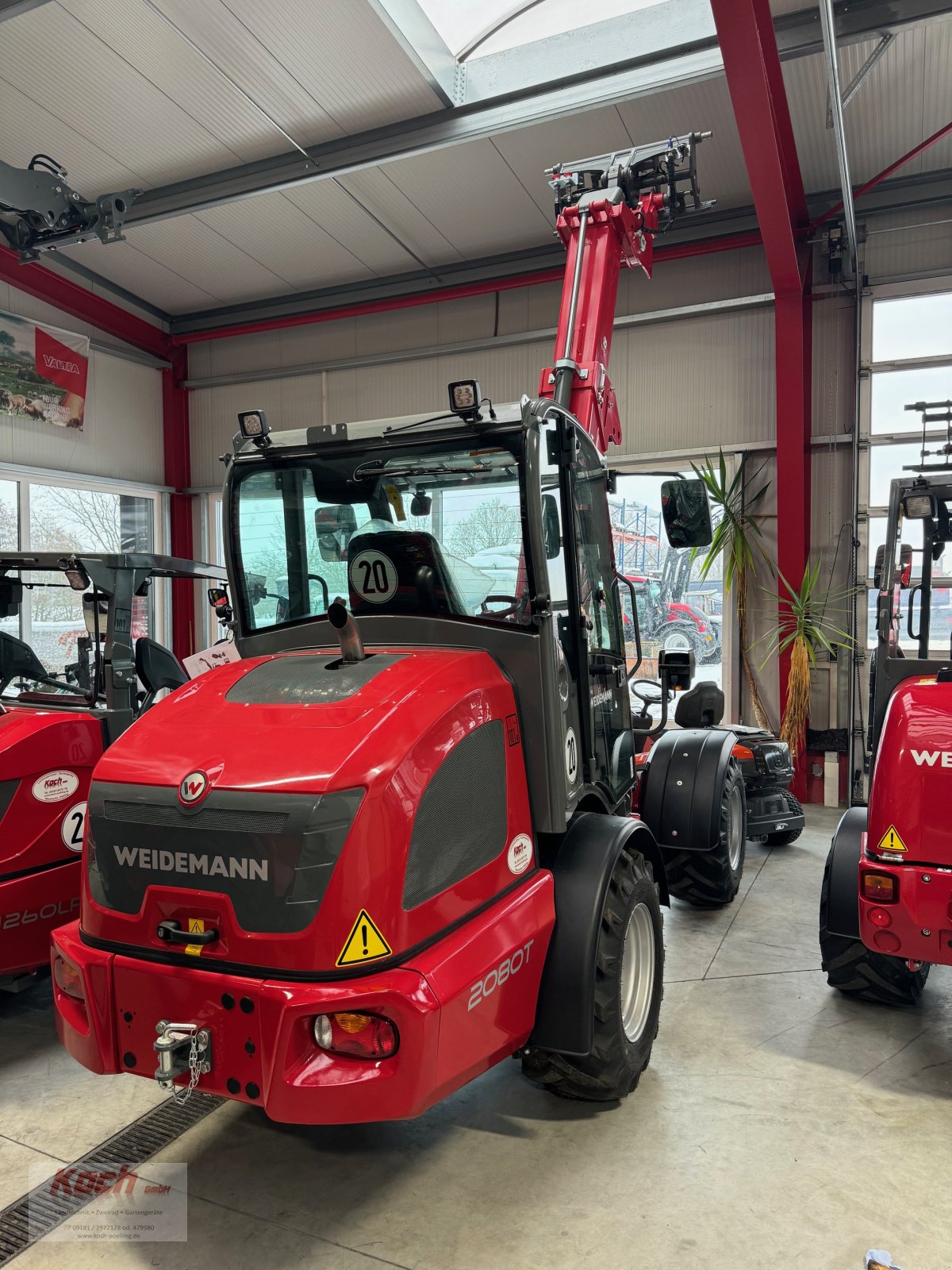 Teleradlader des Typs Weidemann  2080T, Neumaschine in Neumarkt / Pölling (Bild 4)