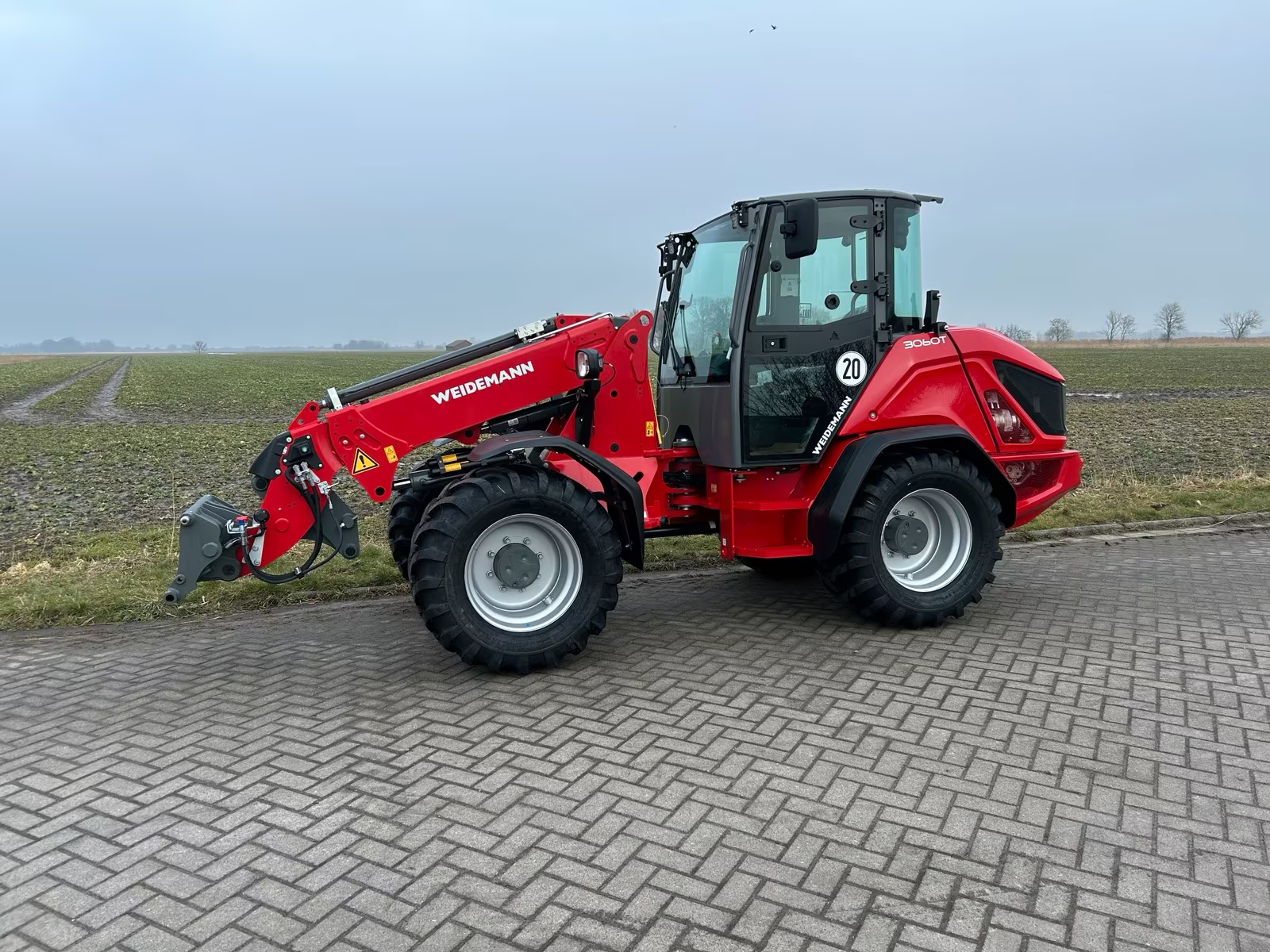 Teleradlader del tipo Weidemann  3060T, Neumaschine In Dornum - Nesse (Immagine 1)