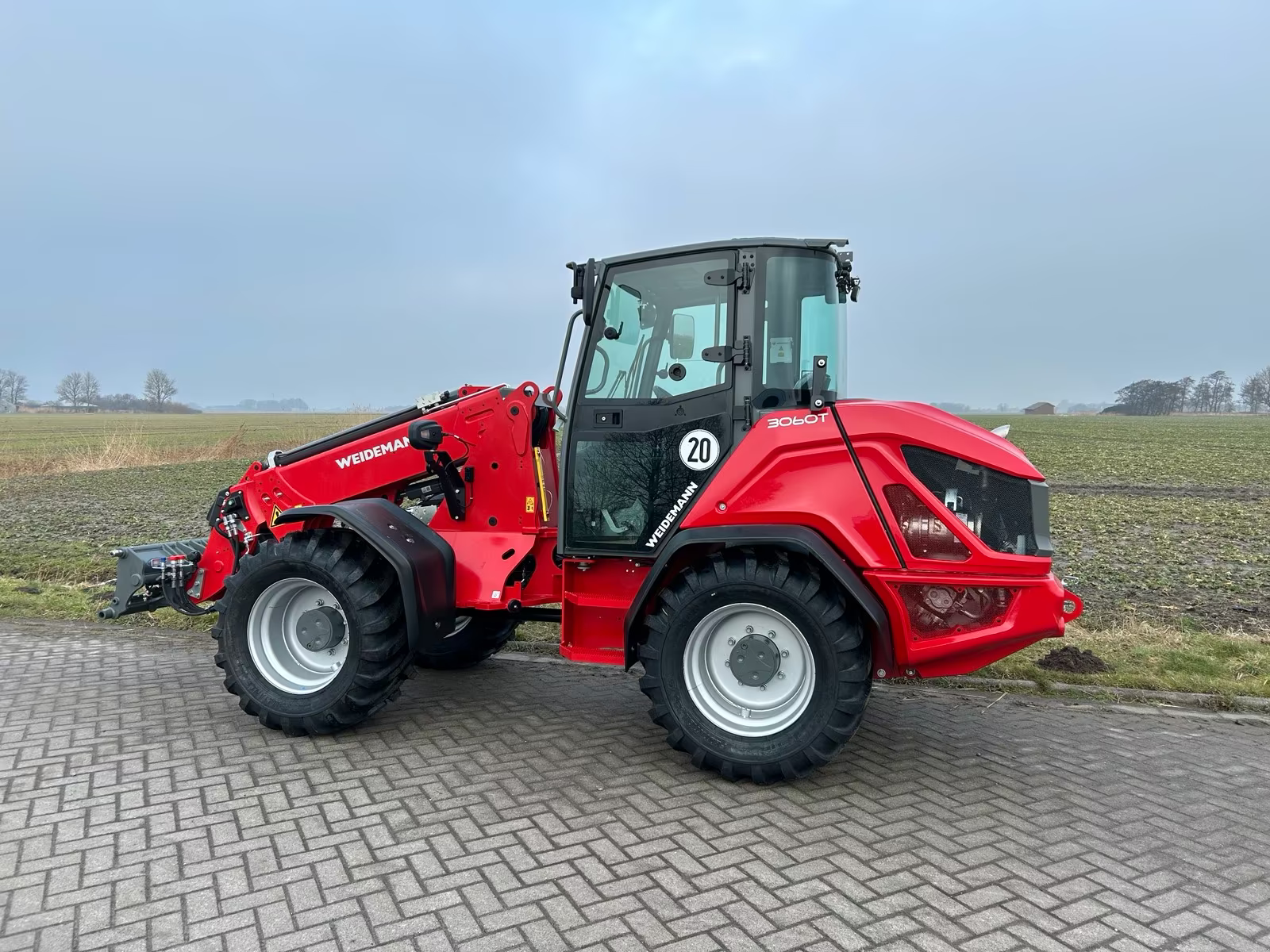 Teleradlader del tipo Weidemann  3060T, Neumaschine In Dornum - Nesse (Immagine 5)