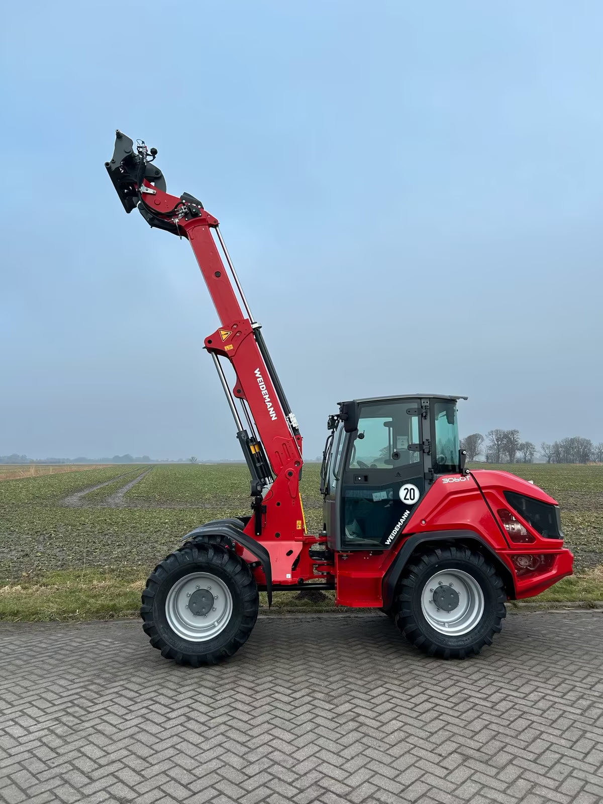 Teleradlader del tipo Weidemann  3060T, Neumaschine In Dornum - Nesse (Immagine 6)