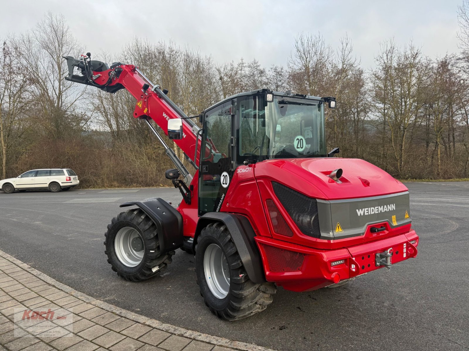 Teleradlader des Typs Weidemann  3060T, Neumaschine in Neumarkt / Pölling (Bild 4)