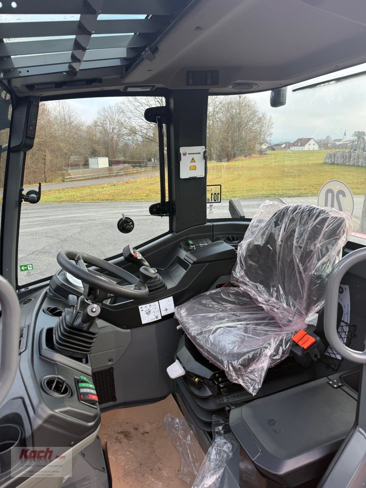 Teleradlader des Typs Weidemann  3060T, Neumaschine in Neumarkt / Pölling (Bild 7)