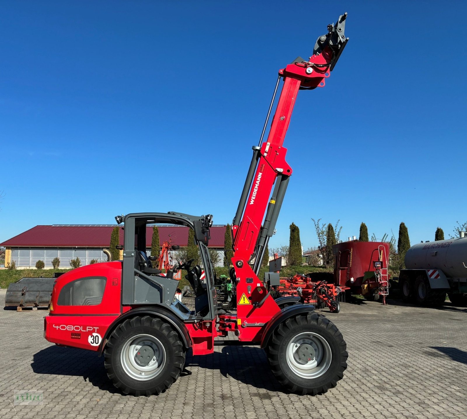 Teleradlader Türe ait Weidemann  4080 LPT, Gebrauchtmaschine içinde Bruckmühl (resim 1)