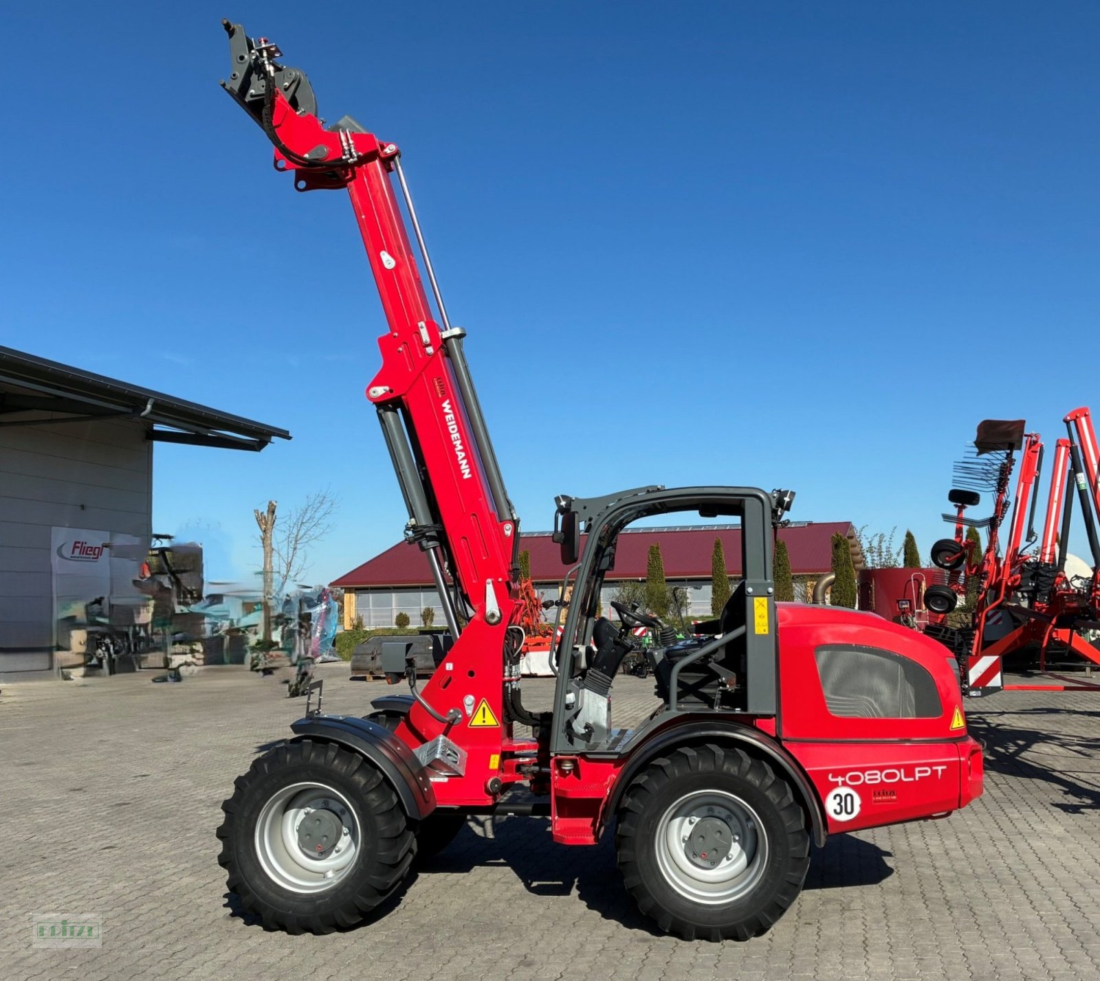 Teleradlader Türe ait Weidemann  4080 LPT, Gebrauchtmaschine içinde Bruckmühl (resim 2)