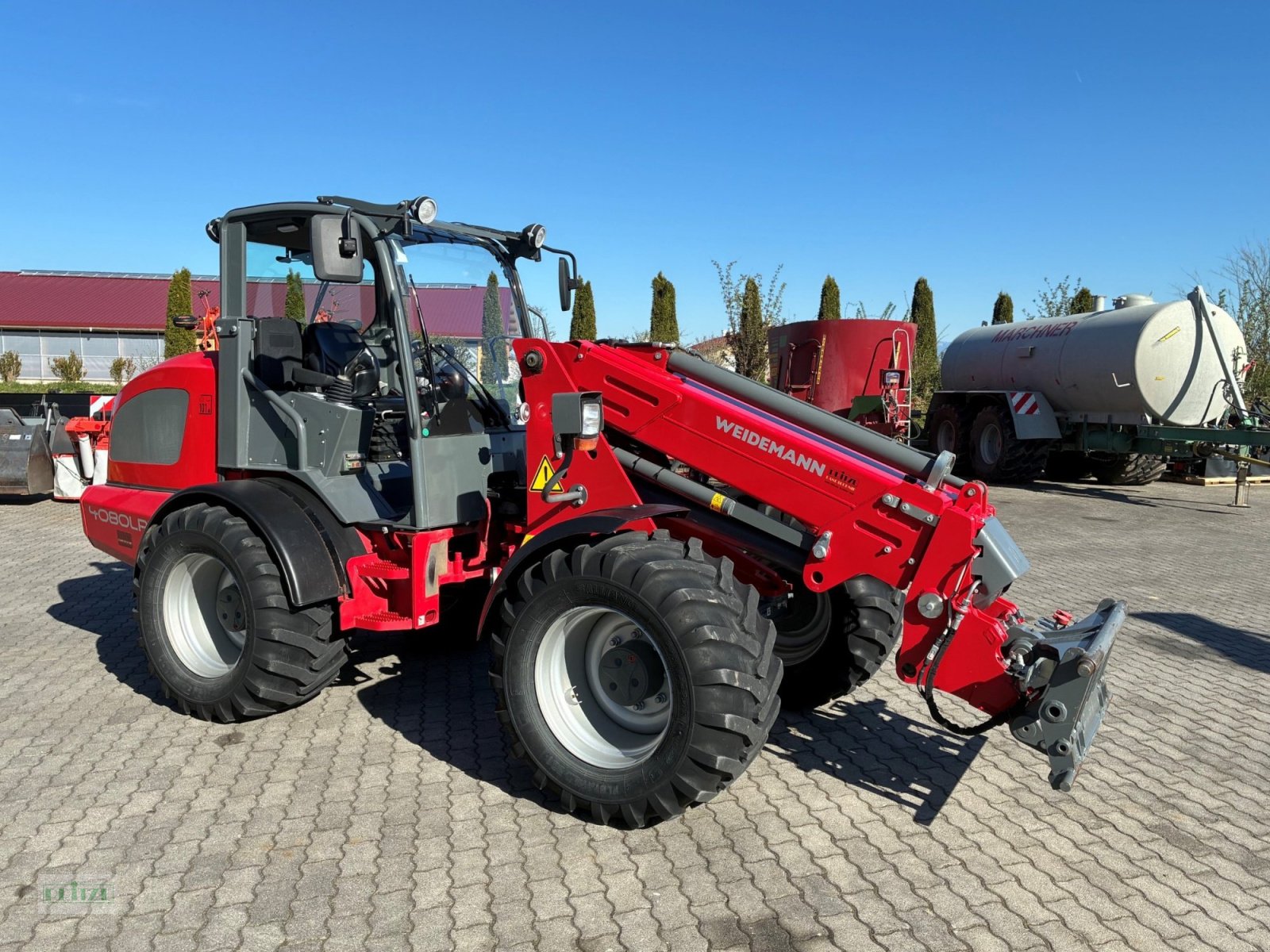Teleradlader Türe ait Weidemann  4080 LPT, Gebrauchtmaschine içinde Bruckmühl (resim 3)