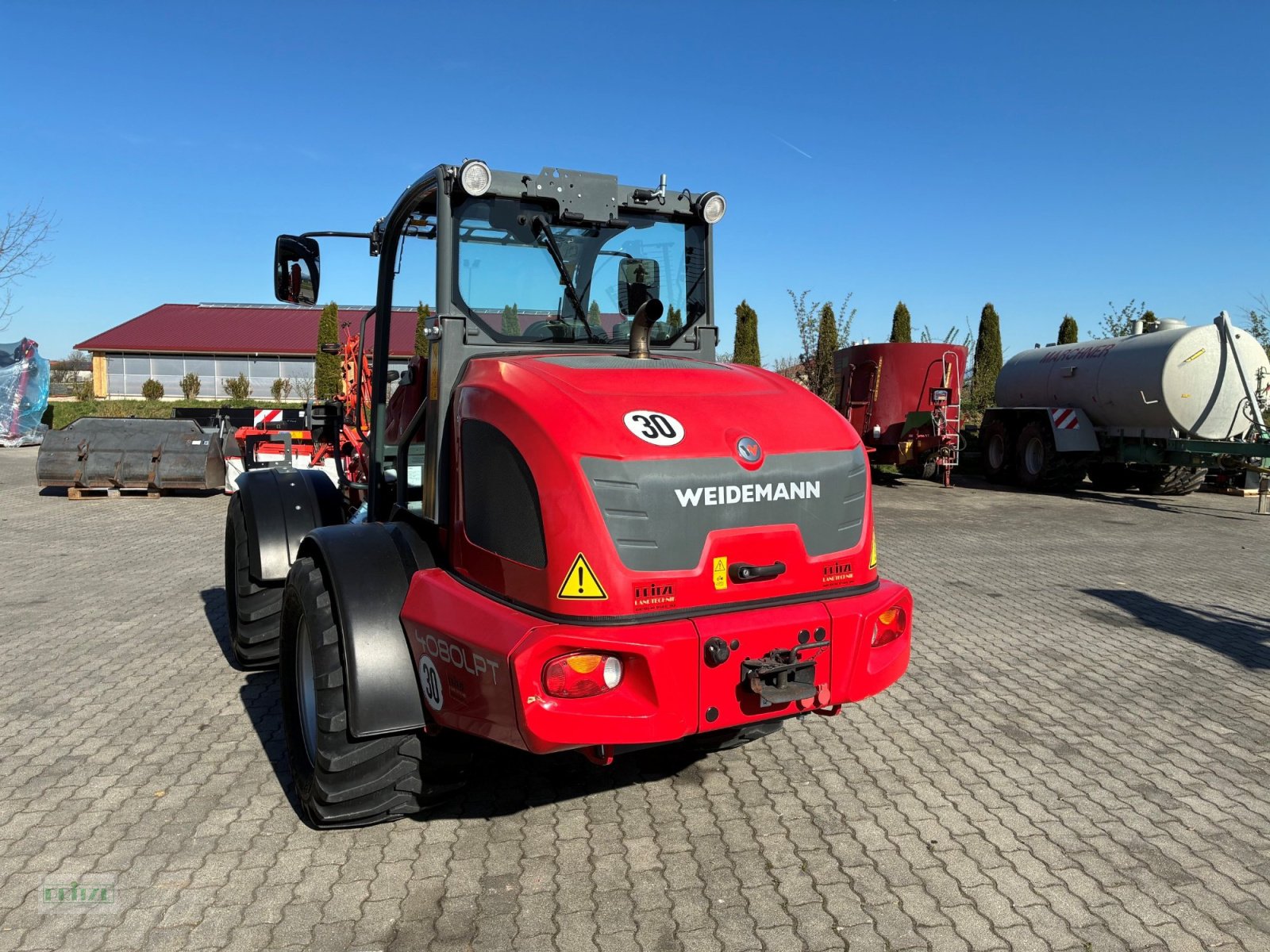 Teleradlader Türe ait Weidemann  4080 LPT, Gebrauchtmaschine içinde Bruckmühl (resim 4)