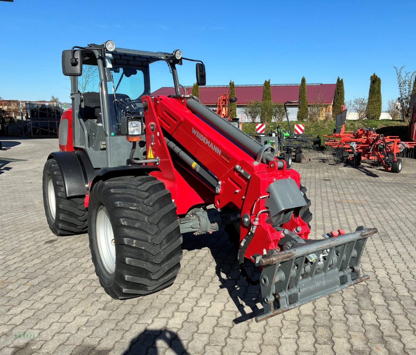 Teleradlader Türe ait Weidemann  4080 LPT, Gebrauchtmaschine içinde Bruckmühl (resim 5)