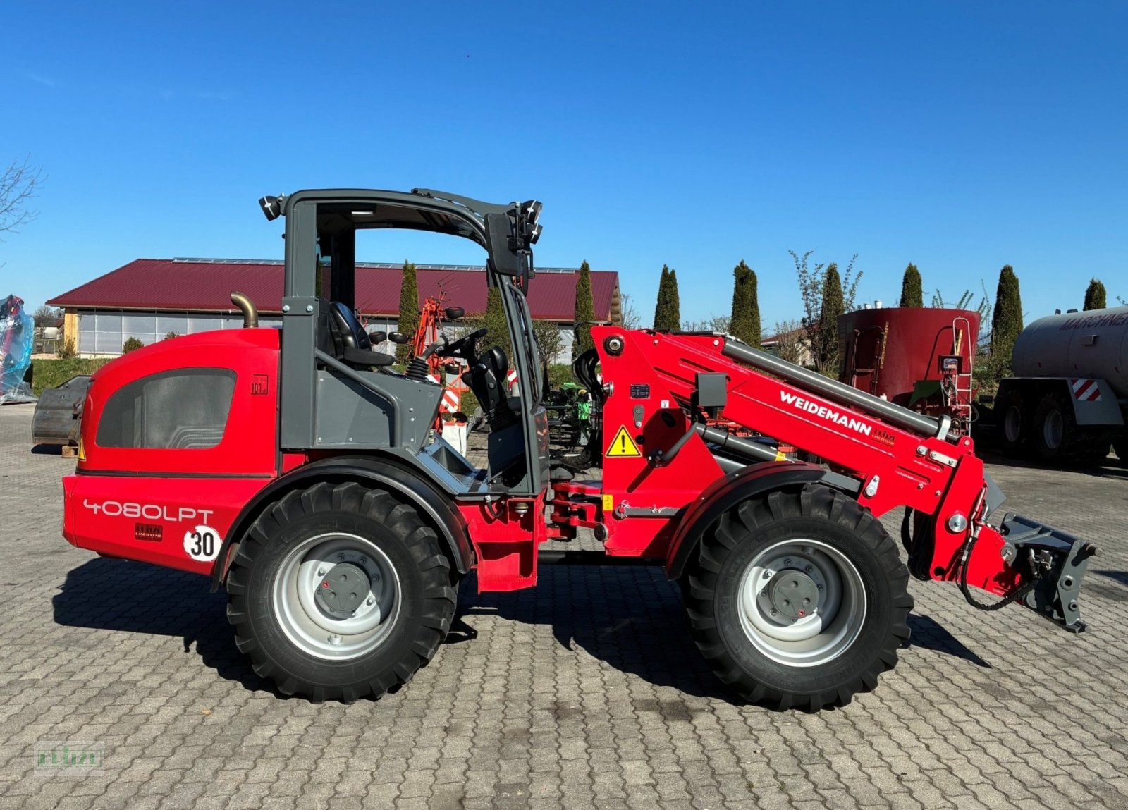 Teleradlader Türe ait Weidemann  4080 LPT, Gebrauchtmaschine içinde Bruckmühl (resim 6)