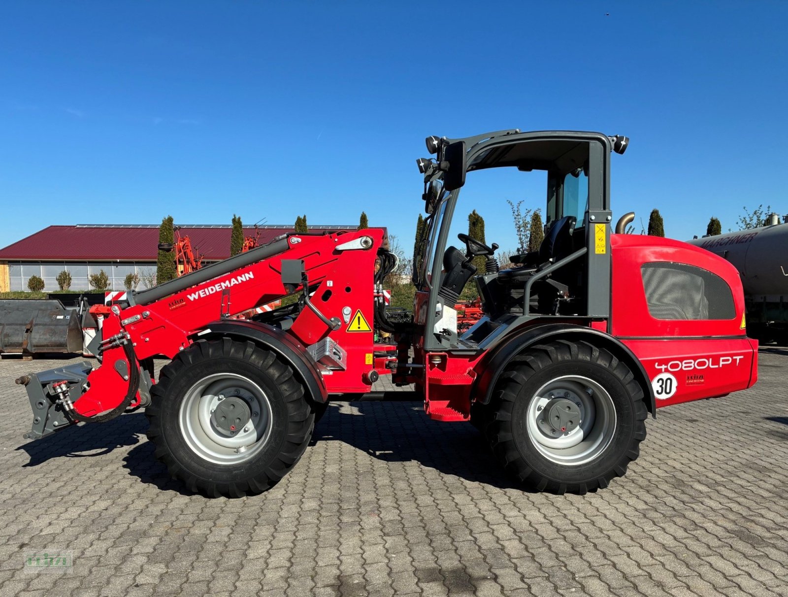 Teleradlader Türe ait Weidemann  4080 LPT, Gebrauchtmaschine içinde Bruckmühl (resim 7)