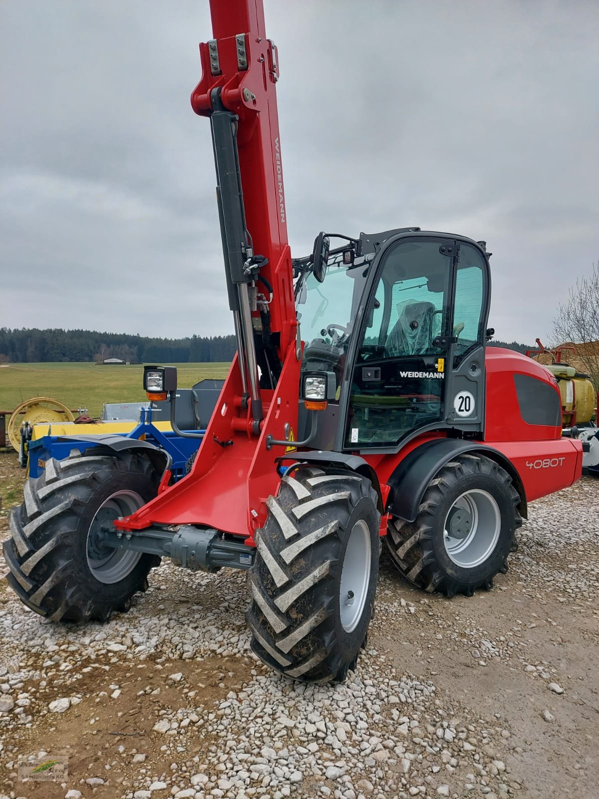 Teleradlader des Typs Weidemann  4080 T, Gebrauchtmaschine in Pegnitz-Bronn (Bild 2)