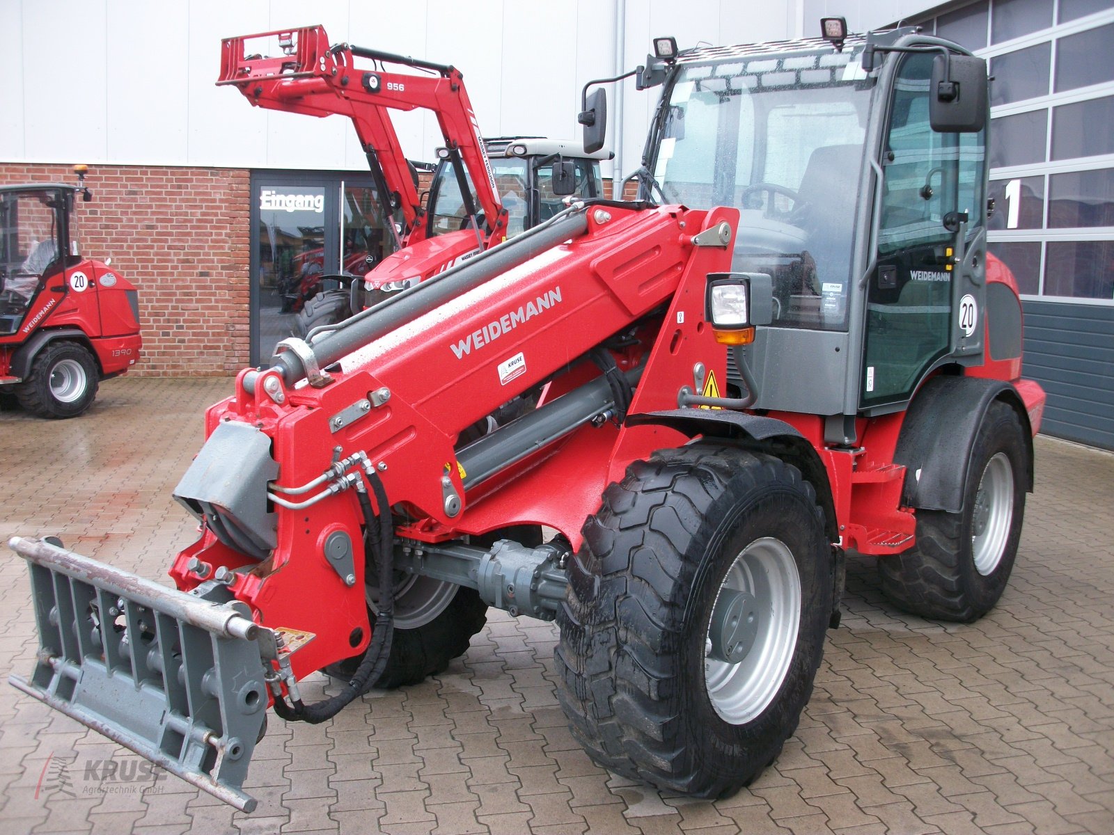 Teleradlader of the type Weidemann  4080T Basic, Gebrauchtmaschine in Fürstenau (Picture 2)
