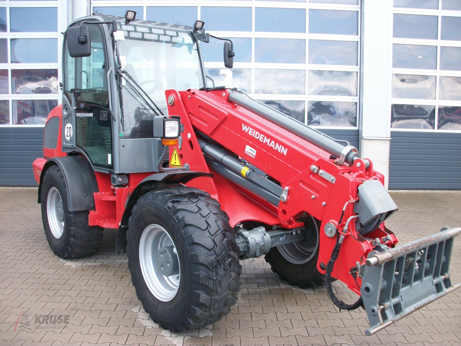 Teleradlader of the type Weidemann  4080T Basic, Gebrauchtmaschine in Fürstenau (Picture 3)