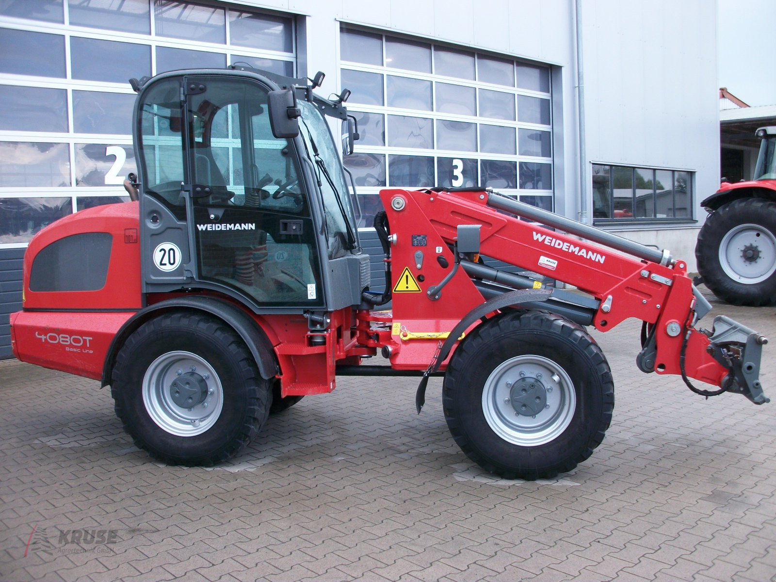 Teleradlader of the type Weidemann  4080T Basic, Gebrauchtmaschine in Fürstenau (Picture 4)