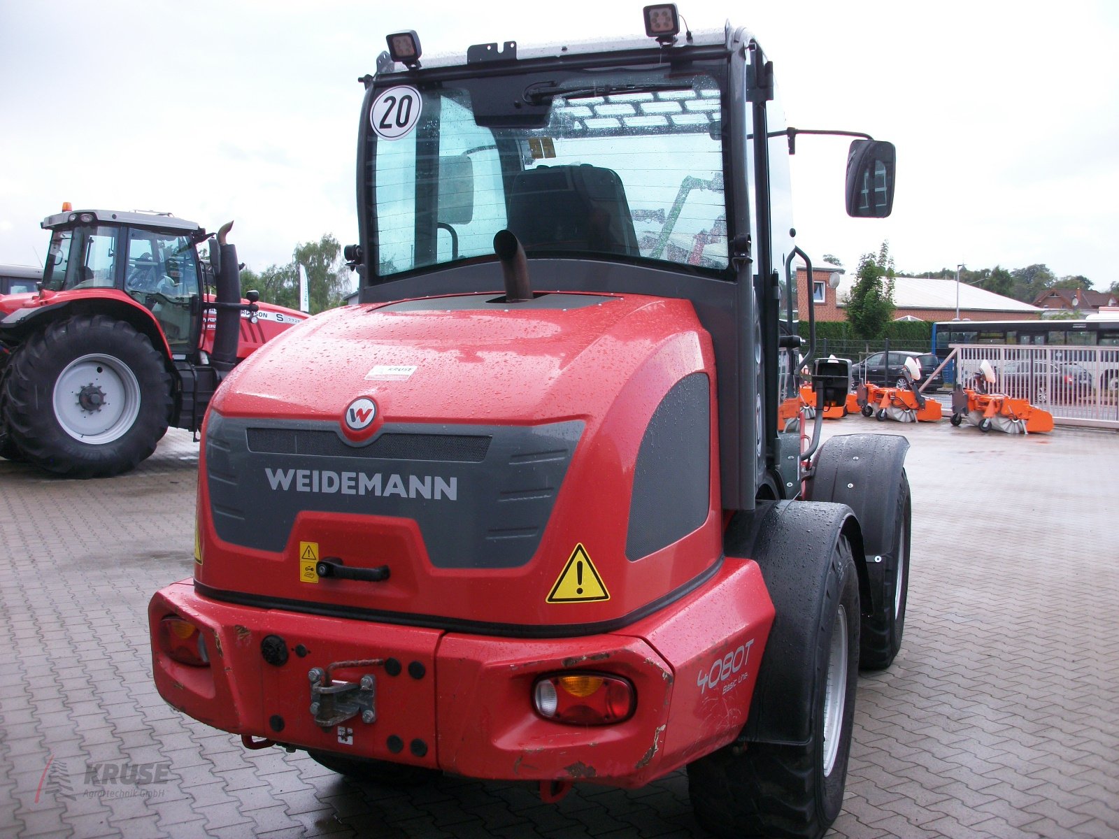 Teleradlader of the type Weidemann  4080T Basic, Gebrauchtmaschine in Fürstenau (Picture 7)