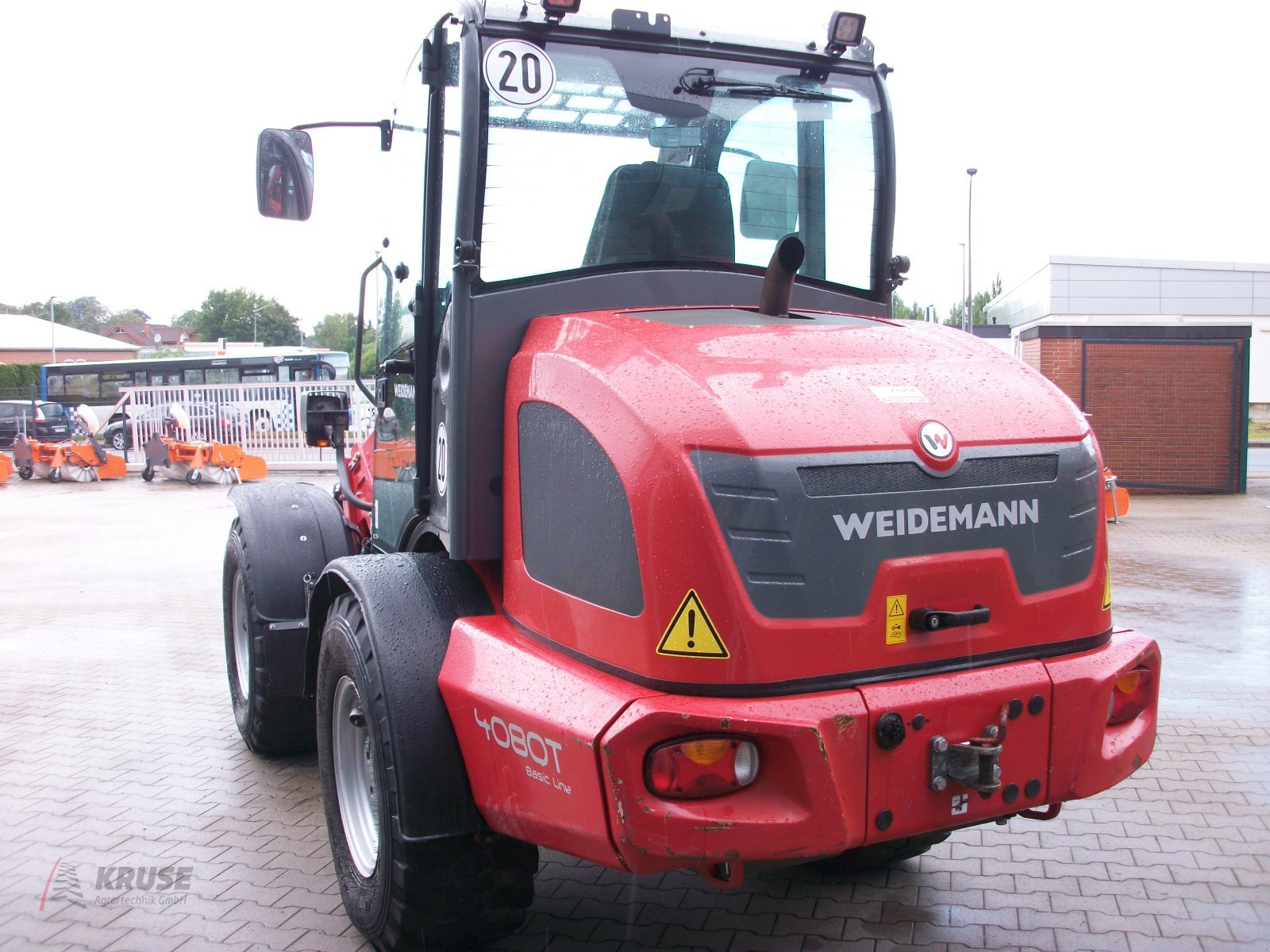 Teleradlader of the type Weidemann  4080T Basic, Gebrauchtmaschine in Fürstenau (Picture 8)