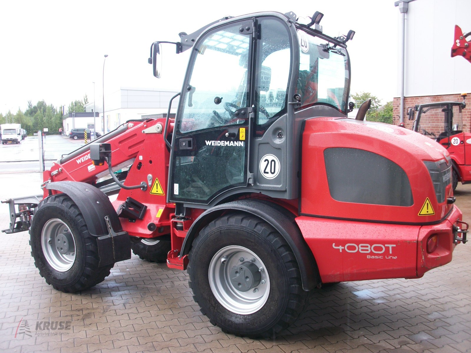 Teleradlader of the type Weidemann  4080T Basic, Gebrauchtmaschine in Fürstenau (Picture 9)