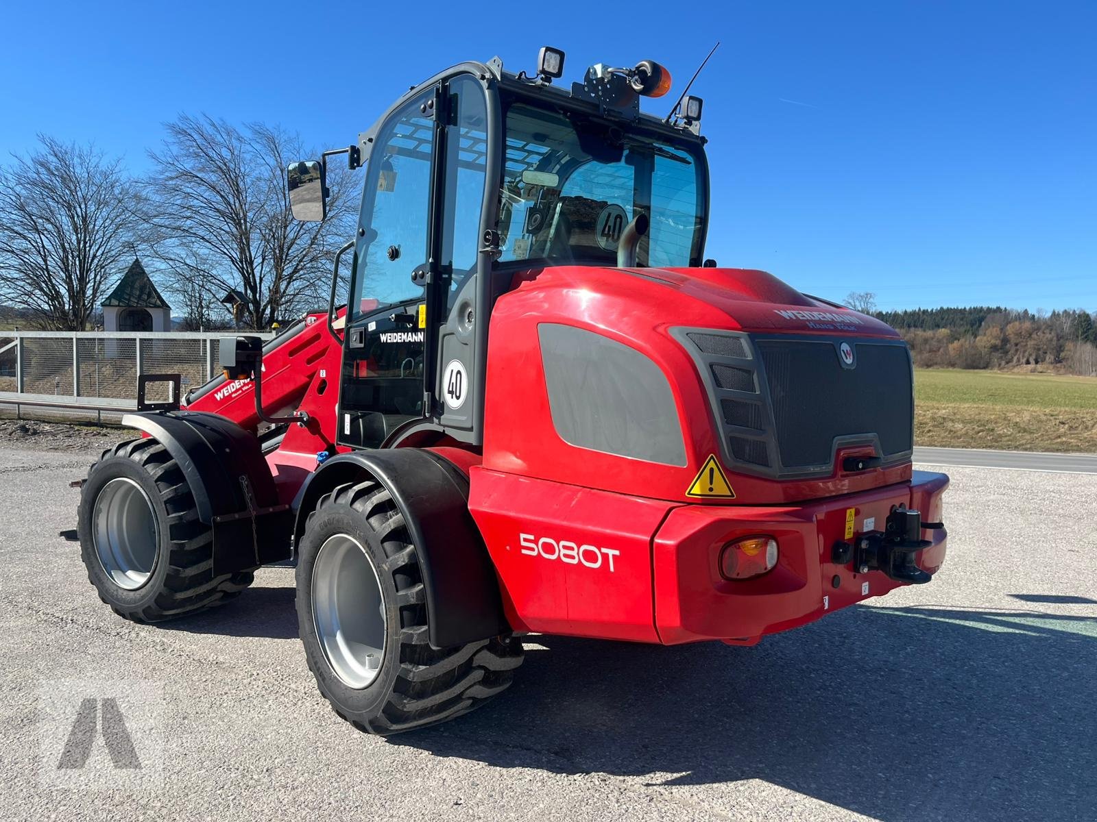 Teleradlader от тип Weidemann  5080T, Gebrauchtmaschine в Antdorf (Снимка 2)