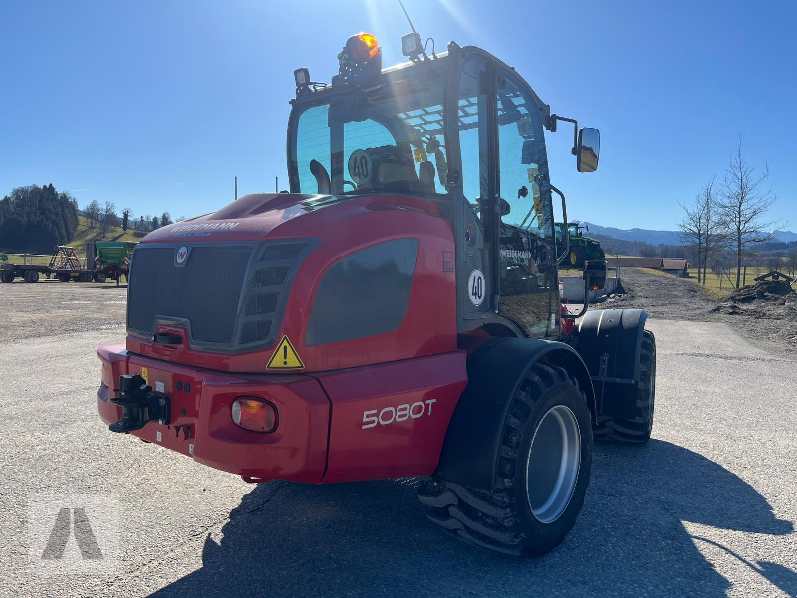 Teleradlader от тип Weidemann  5080T, Gebrauchtmaschine в Antdorf (Снимка 3)