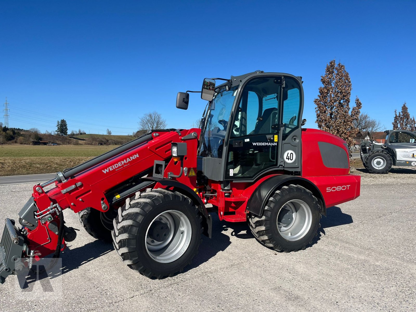 Teleradlader от тип Weidemann  5080T, Gebrauchtmaschine в Antdorf (Снимка 4)