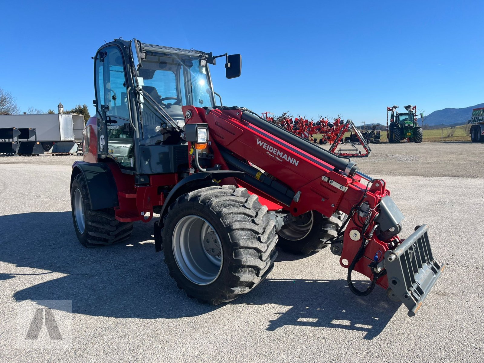 Teleradlader от тип Weidemann  5080T, Gebrauchtmaschine в Antdorf (Снимка 7)