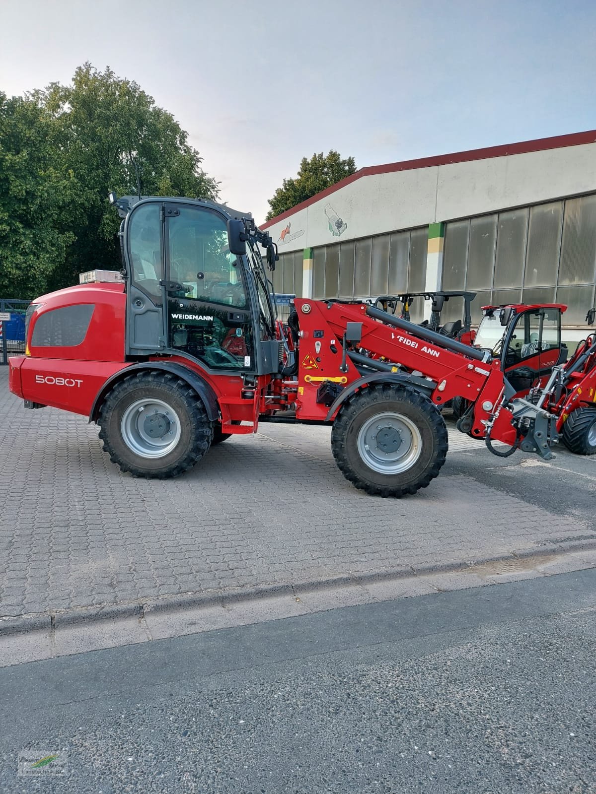 Teleradlader typu Weidemann  5080T, Gebrauchtmaschine v Pegnitz-Bronn (Obrázok 1)