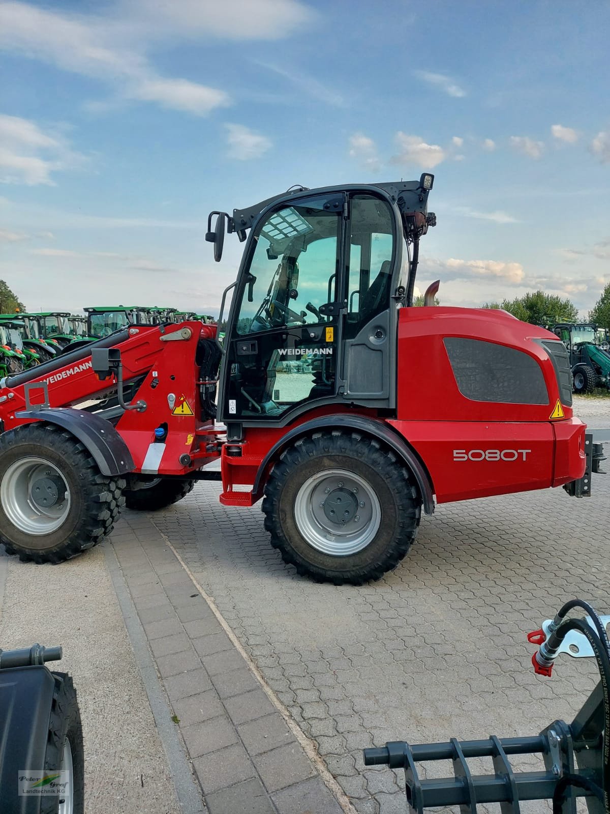 Teleradlader typu Weidemann  5080T, Gebrauchtmaschine v Pegnitz-Bronn (Obrázok 2)