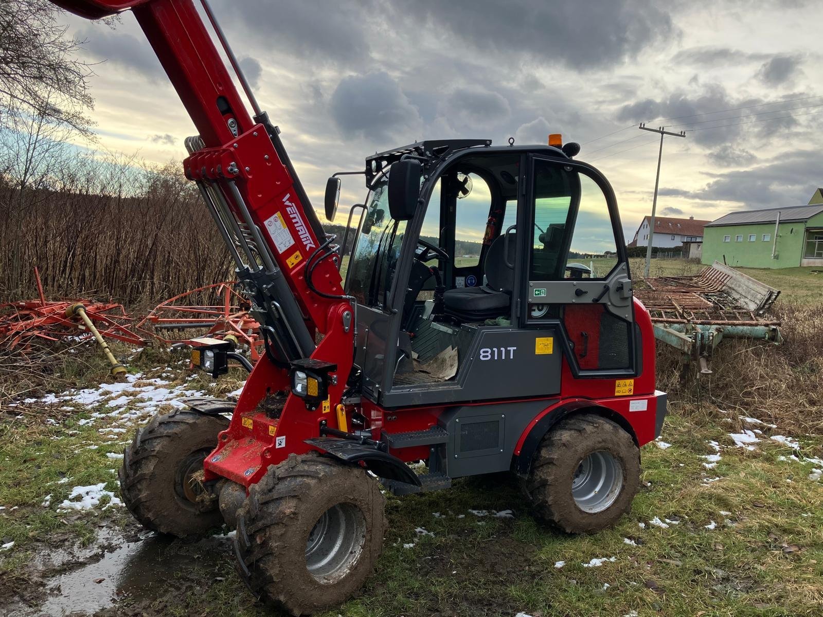 Teleradlader του τύπου WEMATIK 811, Neumaschine σε Wieseth (Φωτογραφία 1)