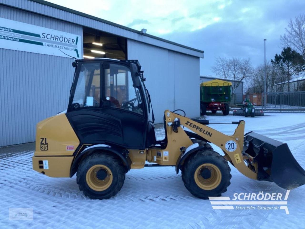 Teleradlader типа Zeppelin ZL 35, Neumaschine в Schwarmstedt (Фотография 8)