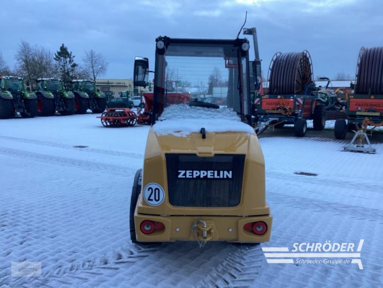 Teleradlader типа Zeppelin ZL 35, Neumaschine в Schwarmstedt (Фотография 9)