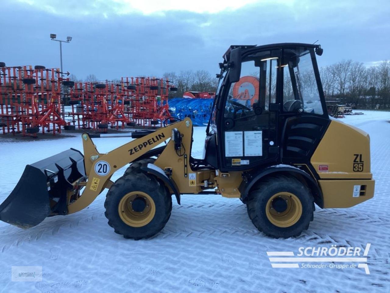 Teleradlader типа Zeppelin ZL 35, Neumaschine в Schwarmstedt (Фотография 10)