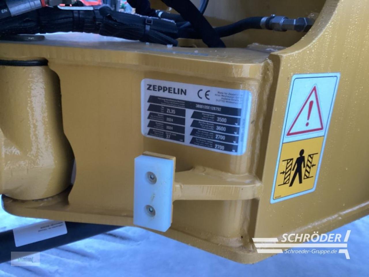 Teleradlader типа Zeppelin ZL 35, Neumaschine в Schwarmstedt (Фотография 12)