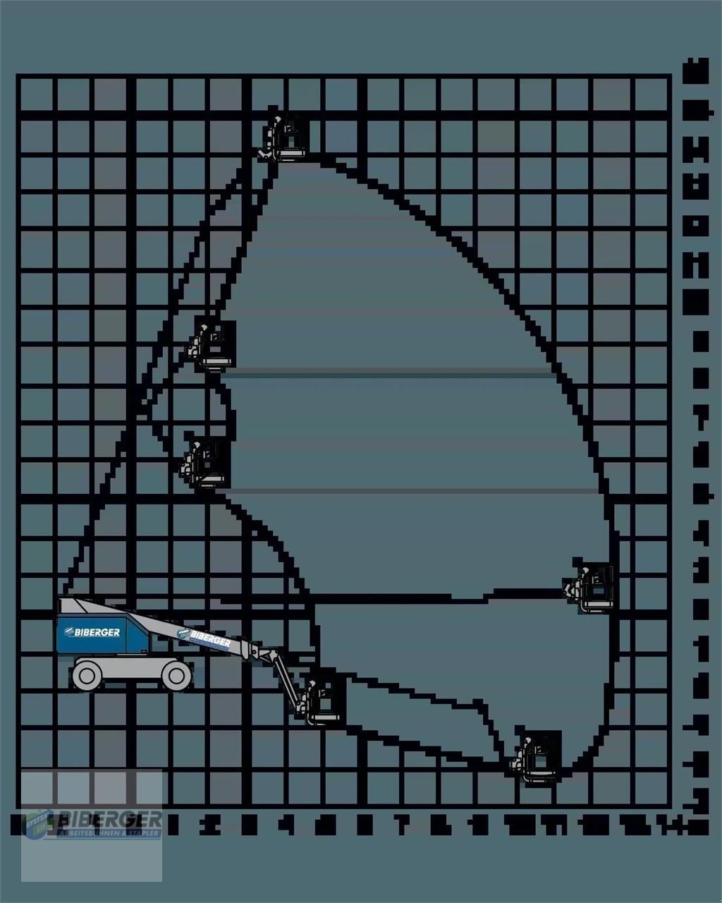 Teleskoparbeitsbühne vrste aichi SP 14 DJ, Gebrauchtmaschine v Schierling (Slika 11)
