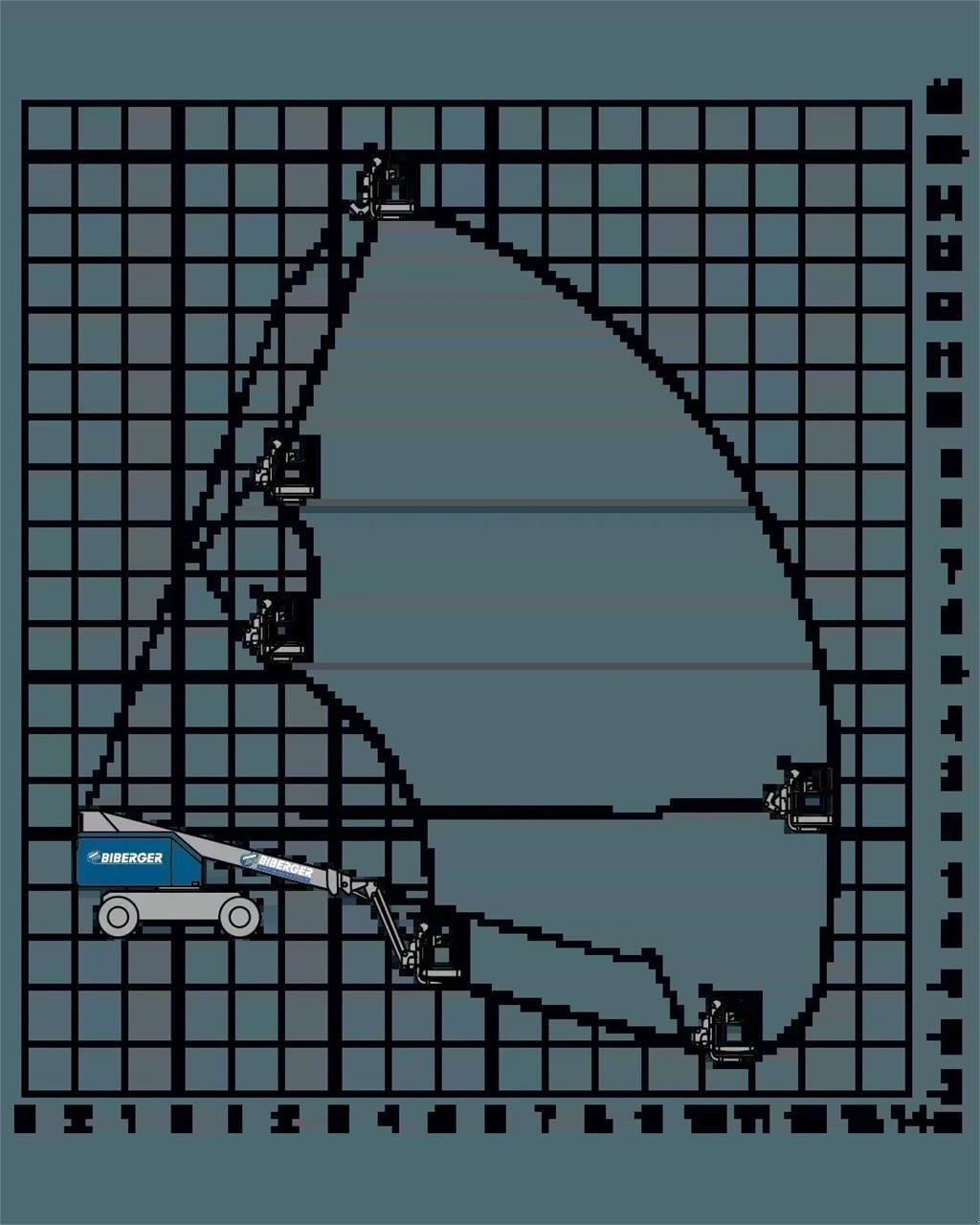 Teleskoparbeitsbühne van het type aichi SP 14 DJ, Gebrauchtmaschine in Schierling (Foto 11)