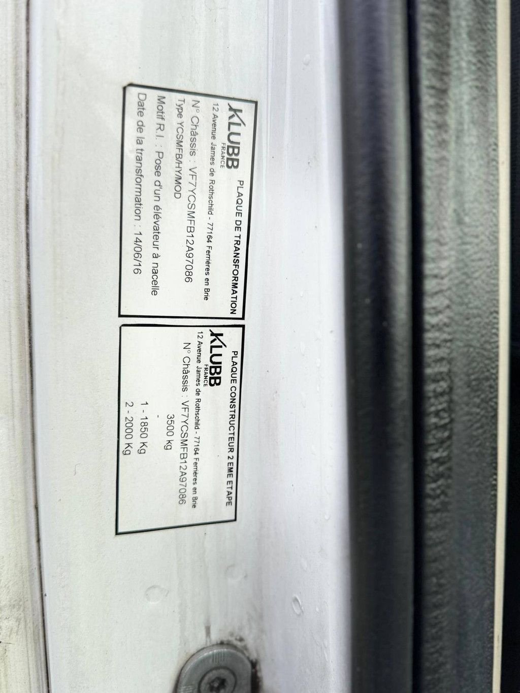 Teleskoparbeitsbühne от тип Citroen Jumper 2.2HDI, Gebrauchtmaschine в Antwerpen (Снимка 8)