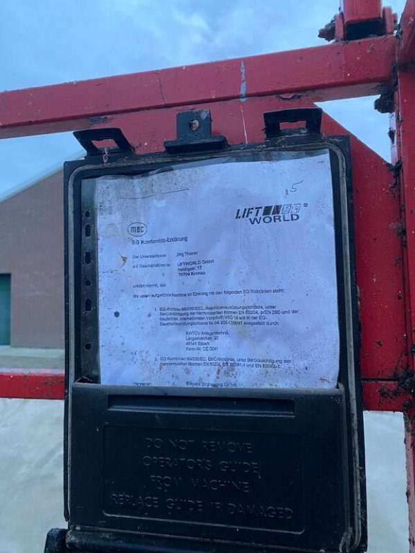 Teleskoparbeitsbühne του τύπου Genie 12 meter, Gebrauchtmaschine σε Boekel (Φωτογραφία 9)