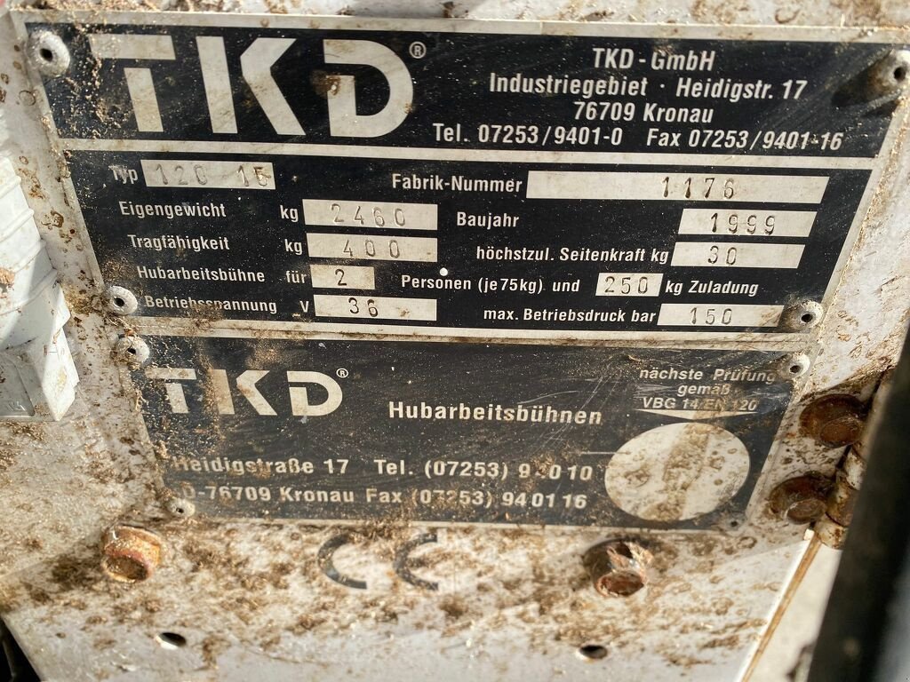 Teleskoparbeitsbühne typu Genie 12 meter, Gebrauchtmaschine w Boekel (Zdjęcie 9)