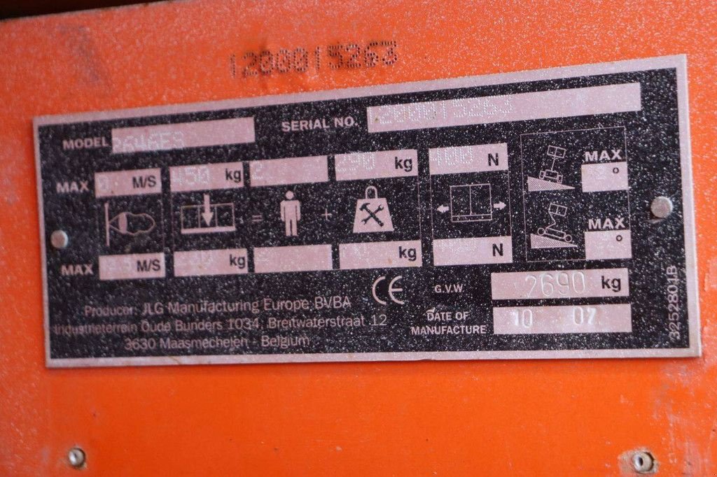 Teleskoparbeitsbühne типа Genie 3246ES, Gebrauchtmaschine в Antwerpen (Фотография 11)