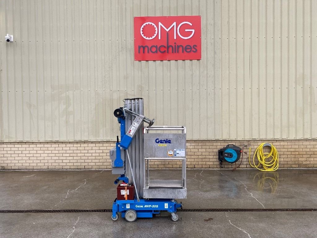 Teleskoparbeitsbühne Türe ait Genie AWP 20 S, Hoogwerker, 8 meter, Gebrauchtmaschine içinde Heijen (resim 1)