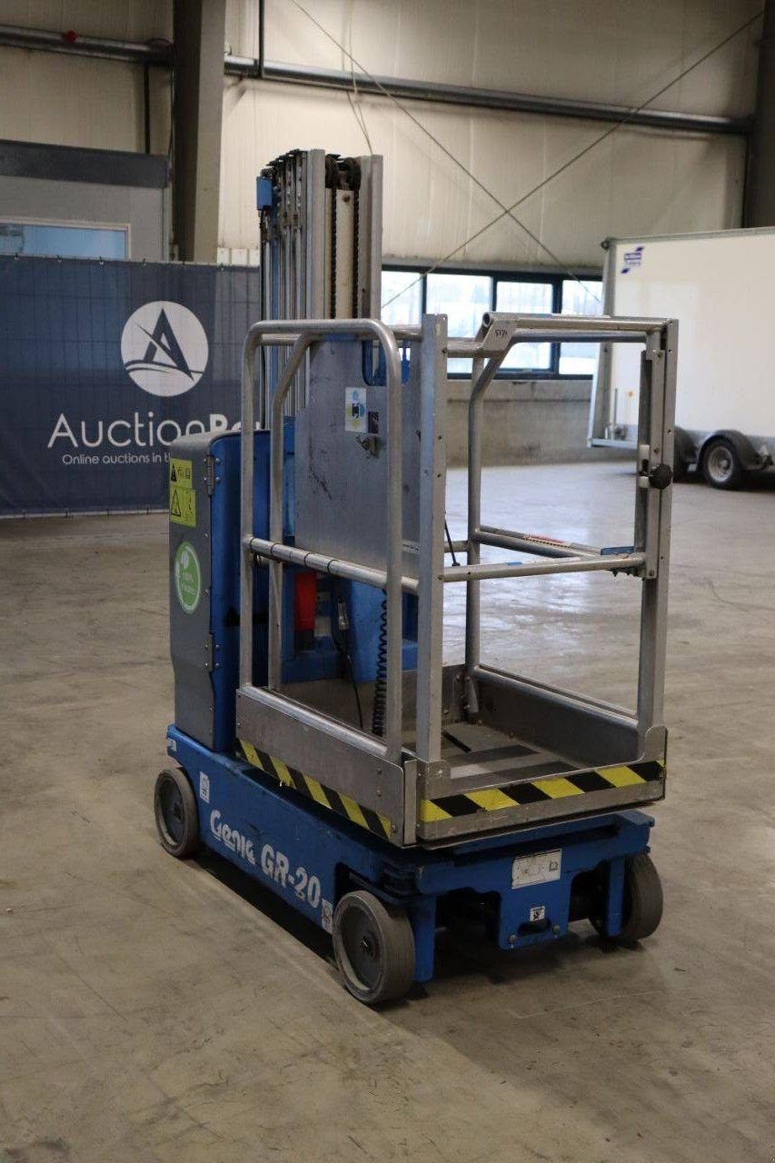 Teleskoparbeitsbühne tip Genie GR-20, Gebrauchtmaschine in Antwerpen (Poză 8)