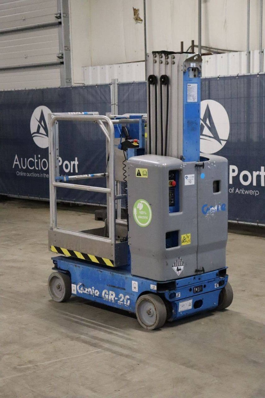 Teleskoparbeitsbühne tip Genie GR-20, Gebrauchtmaschine in Antwerpen (Poză 4)