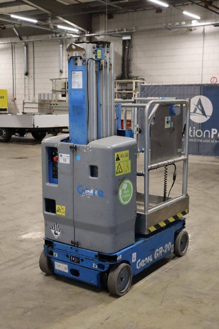 Teleskoparbeitsbühne tip Genie GR-20, Gebrauchtmaschine in Antwerpen (Poză 7)