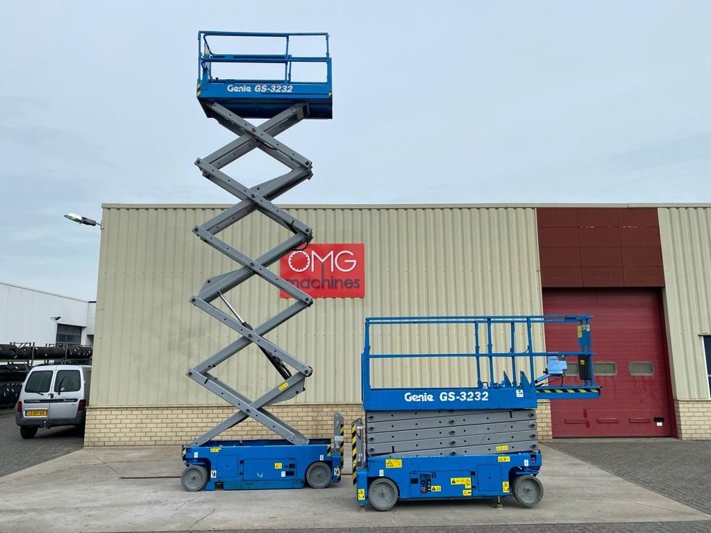 Teleskoparbeitsbühne del tipo Genie GS 3232, Schaar Hoogwerker, 12 meter, Gebrauchtmaschine In Heijen (Immagine 10)