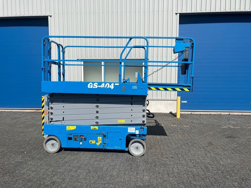 Teleskoparbeitsbühne des Typs Genie GS 4047, Schaar hoogwerker, 14 meter, Gebrauchtmaschine in Heijen (Bild 2)