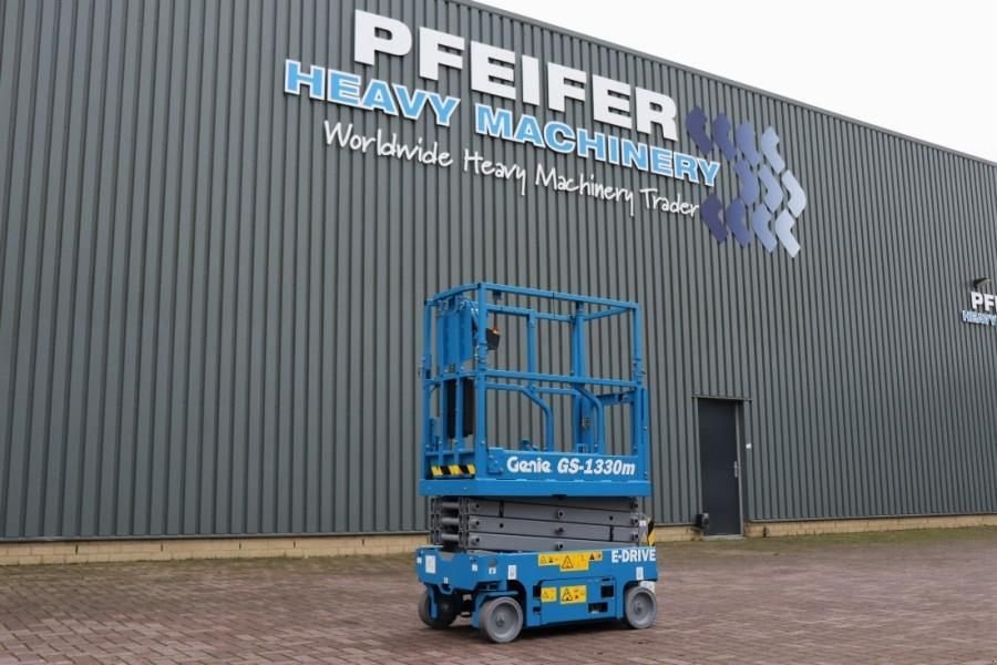 Teleskoparbeitsbühne tip Genie GS1330M Valid inspection, *Guarantee! All-Electric, Gebrauchtmaschine in Groenlo (Poză 1)