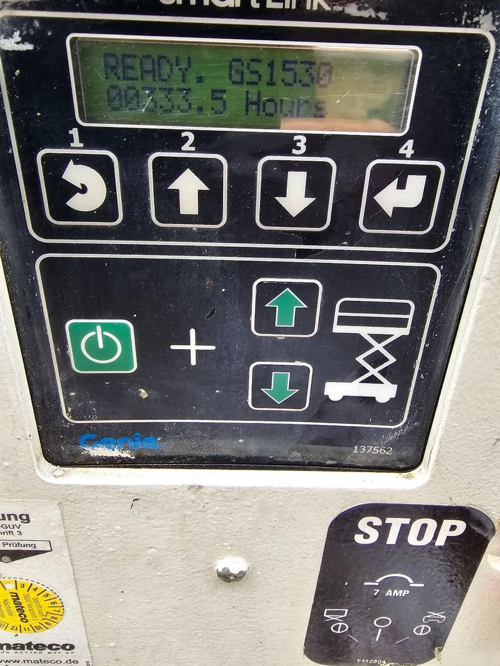 Teleskoparbeitsbühne tipa Genie Gs1530 schaarlift hoogwerker gekeurd, Gebrauchtmaschine u Scherpenzeel (Slika 7)