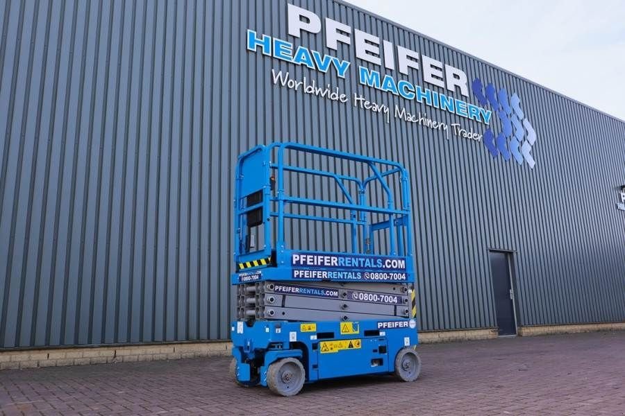 Teleskoparbeitsbühne Türe ait Genie GS1932 E-Drive New And Available Directly From Sto, Gebrauchtmaschine içinde Groenlo (resim 1)