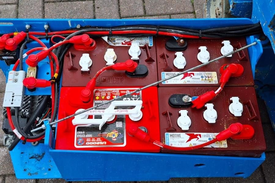 Teleskoparbeitsbühne tipa Genie GS1932 E-Drive Several In Stock, 8m Working Height, Gebrauchtmaschine u Groenlo (Slika 7)